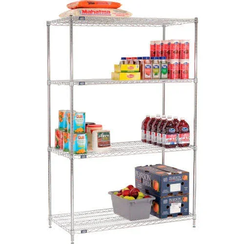 Nexel Shelving 24547C Starter Shelving Unit Wire