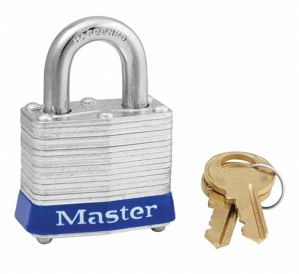 Master Lock Lockout Padlock, Pk 6 3KAS6BLU, Blue