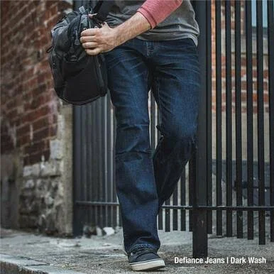 Vertx Defiance Jeans, Men's Black Heart Wash