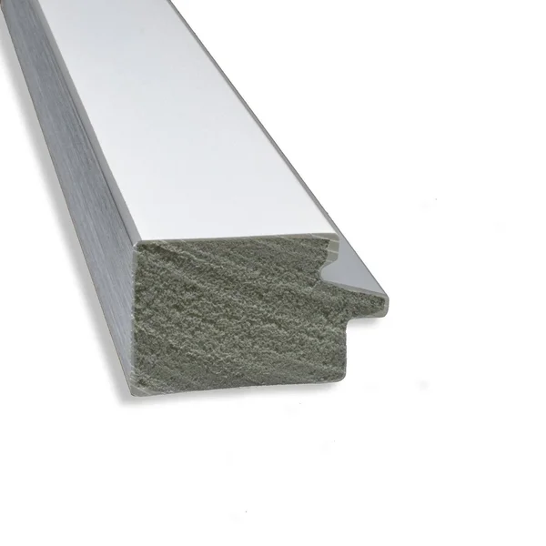 Choose Your Custom size - 34-in SIDE, Eva White Silver Narrow Framed Wall Mirror - 41 x 34-Inch