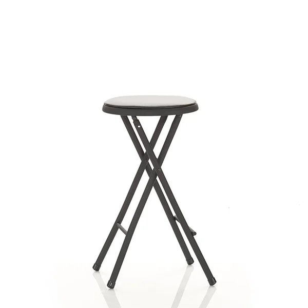 Cosco 24x22 Vinyl Padded Folding Stool, Black, 4-Pack
