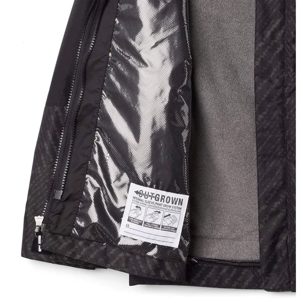 Columbia Boys& Bugaboo II Fleece interchange Jacket - XL - Black Chevron Print - Black