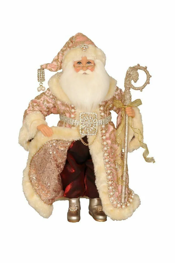 Karen Didion Victorian Elegance Santa Figurine CC16-185 17 Inches