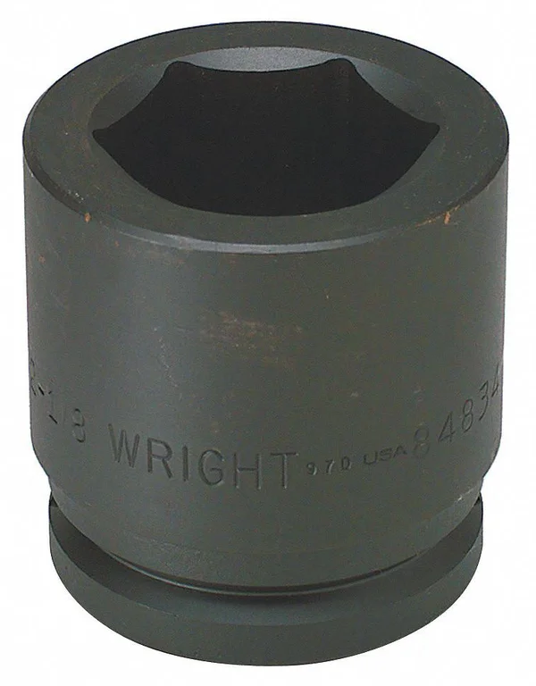 Wright 848-115MM Impact Socket - 1-1/2 in Dr, 115mm, 6 PT