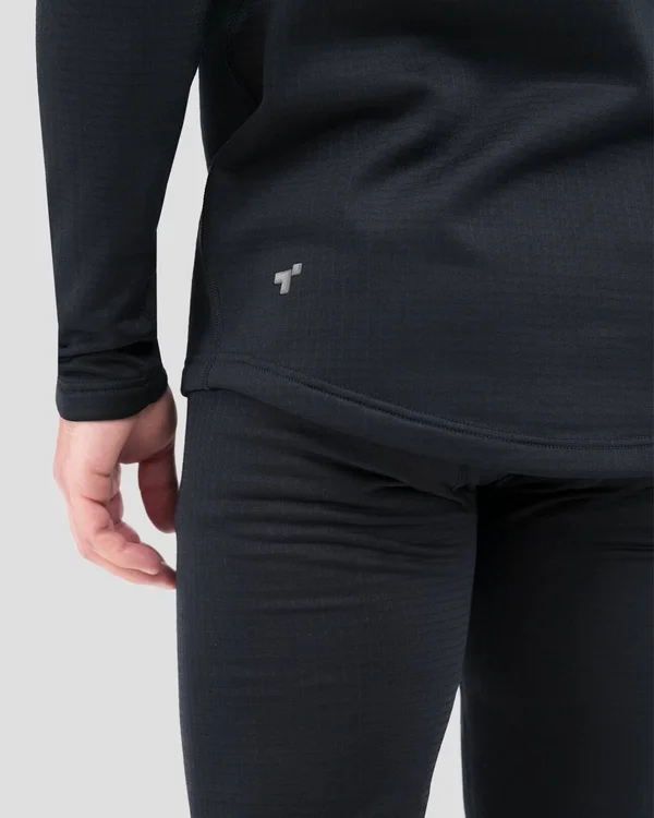 3.0 Men's Ecolator Performance Quarter Zip 2XL - Dark Grey Heather