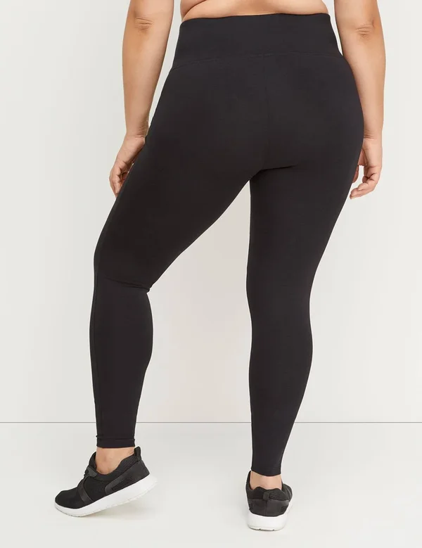 Plus Size Women's Livi Power Legging - Size: 22/24 S, Black, Lane Bryant