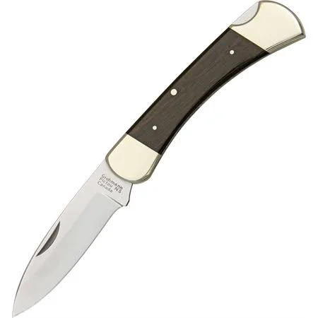 Grohmann 380s Drop Point Lockback Folding Pocket Knife