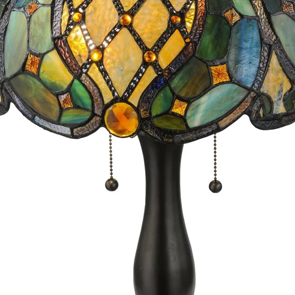 Meyda Tiffany 139420 23x22H Capolavoro Table Lamp