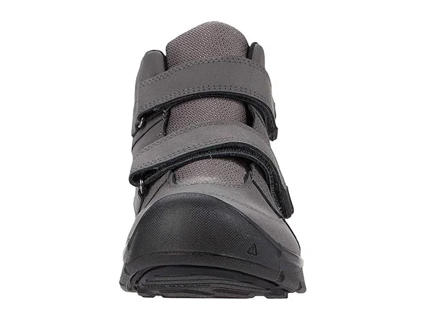Keen Youth Hikeport 2 Mid Strap WP Boot - 3 - Magnet, Red Carpet