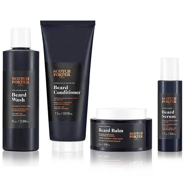 Scotch Porter - Beard Collection, Condition & Moisturize, Promotes Healthy, Soft, Thick-Growing Beards, 60 Day Guarantee