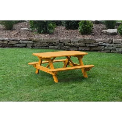 Loon Peak Rupp Kids Picnic Table, Beige