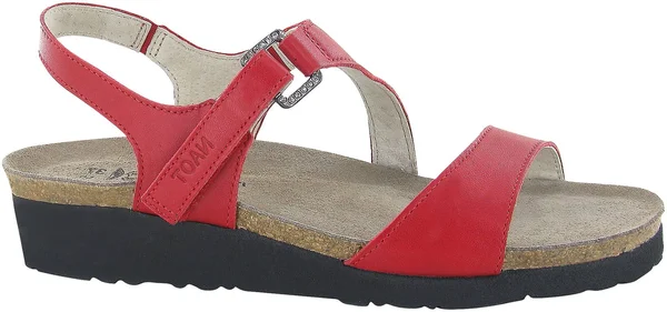 Naot Women's Pamela, Size: 41, Kiss Red Leather