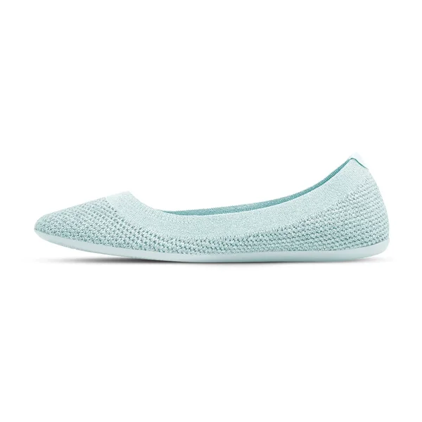 Allbirds Women's Tree Flats - Frost, Size 8.5