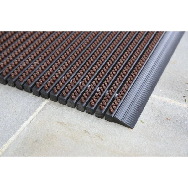 Mats Inc. World&s Best Ultimate Outdoor Bristle Entrance Mat - Brown, 1.5& x 2.5&