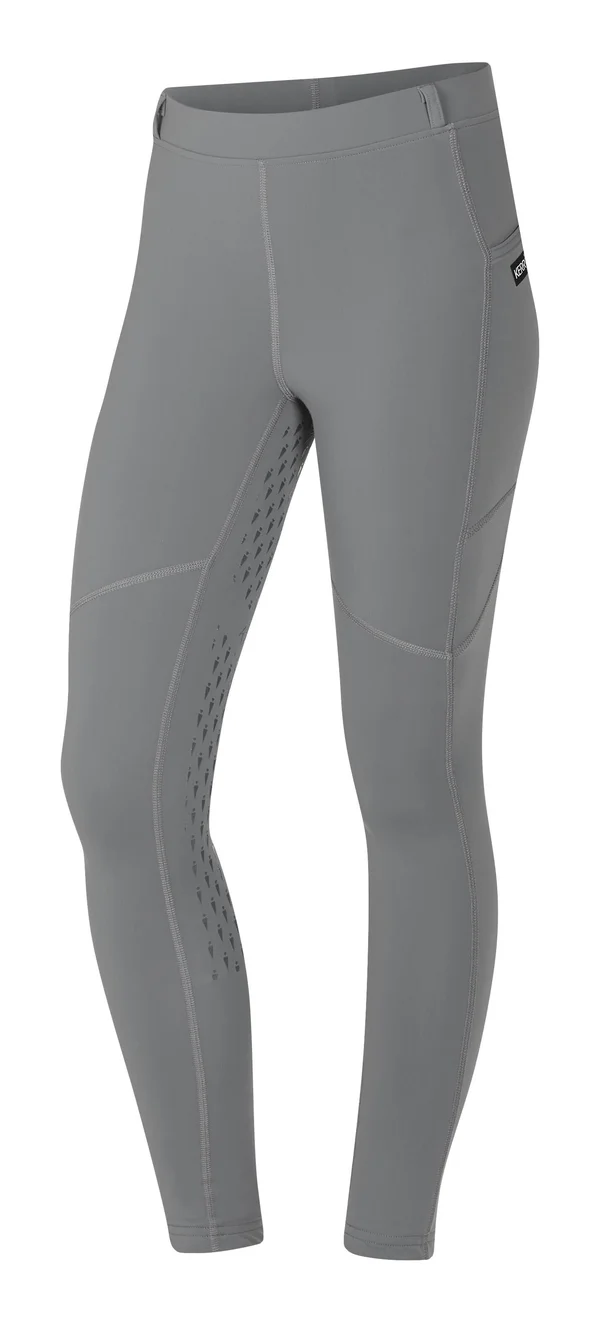 Kerrits Kids Ice Fil Tech Tight - Full Seat - M - Flint