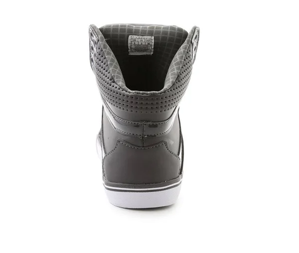 Pastry Pop Tart Grid Adult Sneaker - 5 - Charcoal