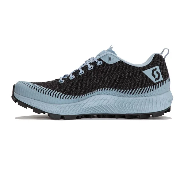 Scott Women's Supertrac Ultra RC Running Shoe 6.5, Black/Glacier Blue
