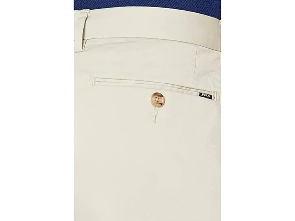 Polo Ralph Lauren Straight Fit Hudson Shorts Men's Clothing Beige : 35 6