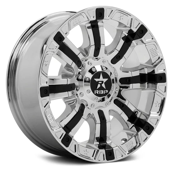 RBP 94R Chrome & Black Wheels in Chrome with Black Inserts