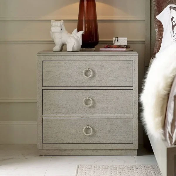 Cinema Shadow Grey Nightstand by Rachael Ray
