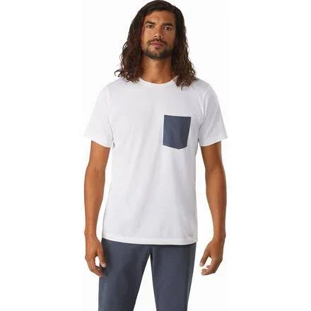 Arc&teryx Eris T-Shirt - Men's White/Nocturnus, M