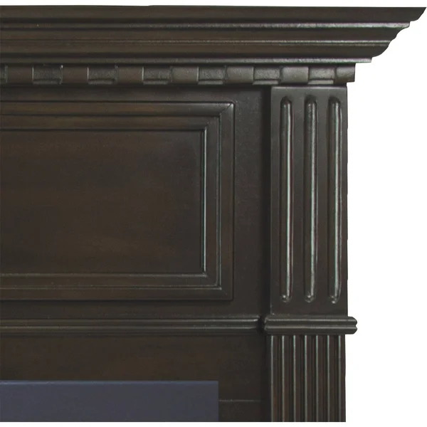 Pleasant Hearth 42 in. Natural GAS Intermediate Tobacco Vent Free Fireplace System 27, 500 BTU, Brown