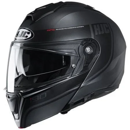 HJC i90 Davan Modular Helmet Black, Size: XL (XL)