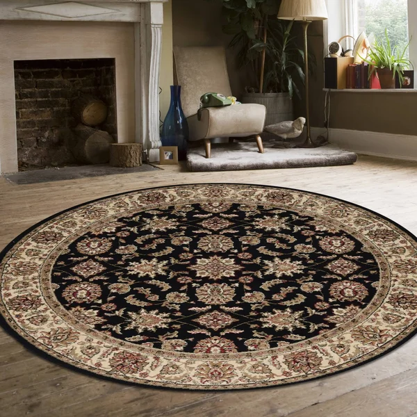 Origins 2&2x22 x 22&0x22 Black Cagliari Oriental Runner Area Rug