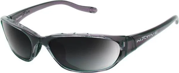 Native Eyewear Throttle Polarized Sunglasses Smoke Gray