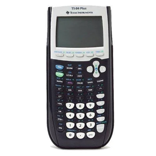Texas Instruments Ti-84 Plus Graphics Calculator Black