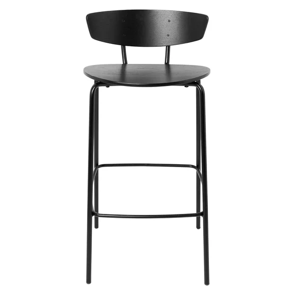 Ferm Living Herman Bar Stool - Black - Low