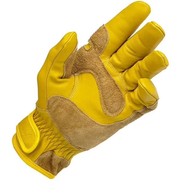 Biltwell Work Gloves (Gold - X-Large)