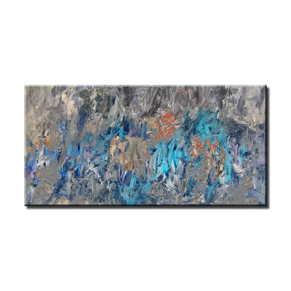 Ready2HangArt &INKD XLVII& by Ready2HangArt Painting Print on Canvas Size: 10x22 H x 20x22 W x 1.5x22 D