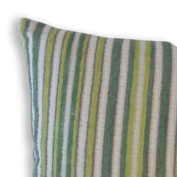 The Pillow Collection Gauthier Striped Decorative Throw Pillow Red 24 x 24