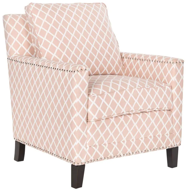 Safavieh Buckler Club Chair-Wheat Beige