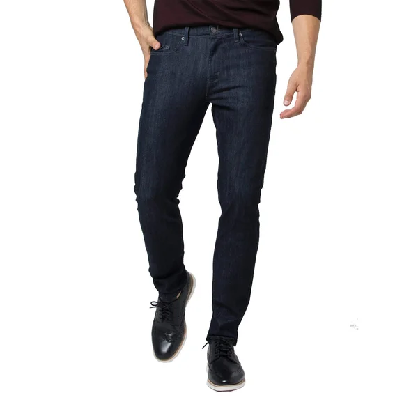 DUER Men's Performance Denim Slim Blue - Size 40 - 32, Rinse