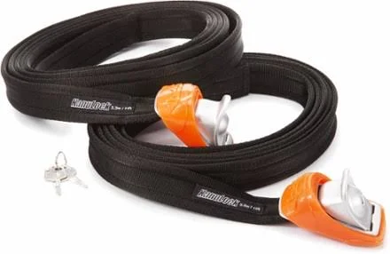 KanuLock Lockable Tie Down Straps - 8 ft