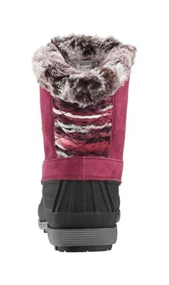 Propet Lumi Tall Lace Women's Boot - Berry Size 11