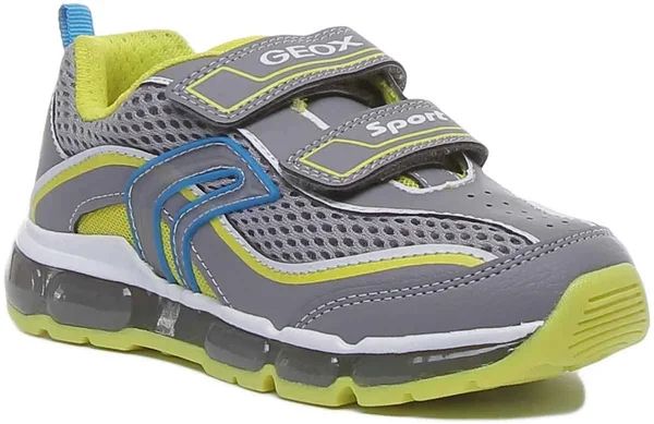 Geox J Android in Greylime 24 EU, Grey
