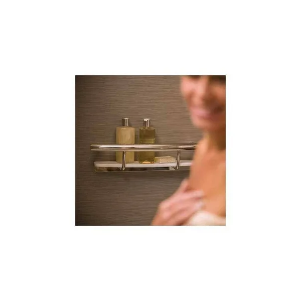 Invisia Collection Shampoo Shelf Grab Bar - Bronze
