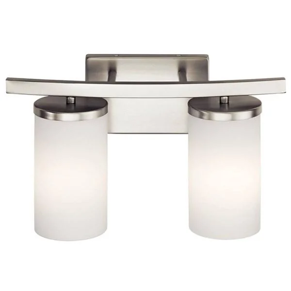 Kichler 45496CH Chrome Crosby 2 Light Bath Light