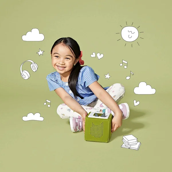 Toniebox Playtime Puppy Starter Set - Green, Age: 3+ by Tonies