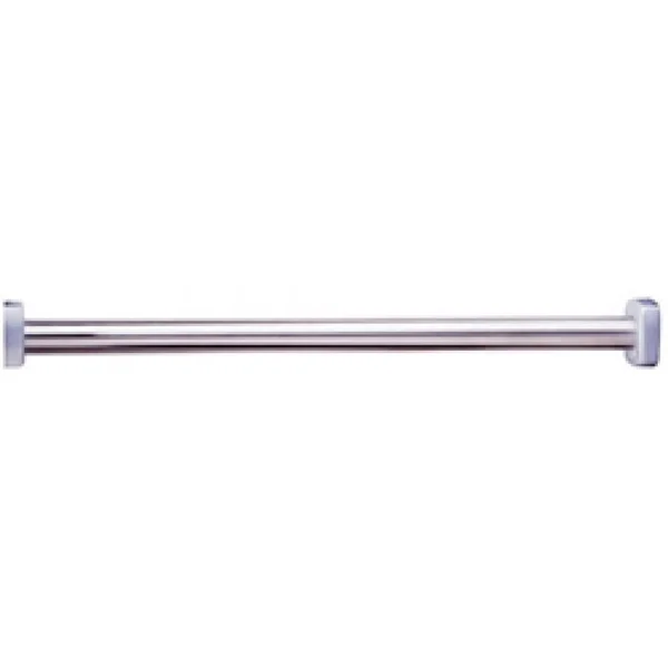 Bobrick B-6107x72 Stainless Steel Heavy-Duty Shower Curtain Rod - 72x22