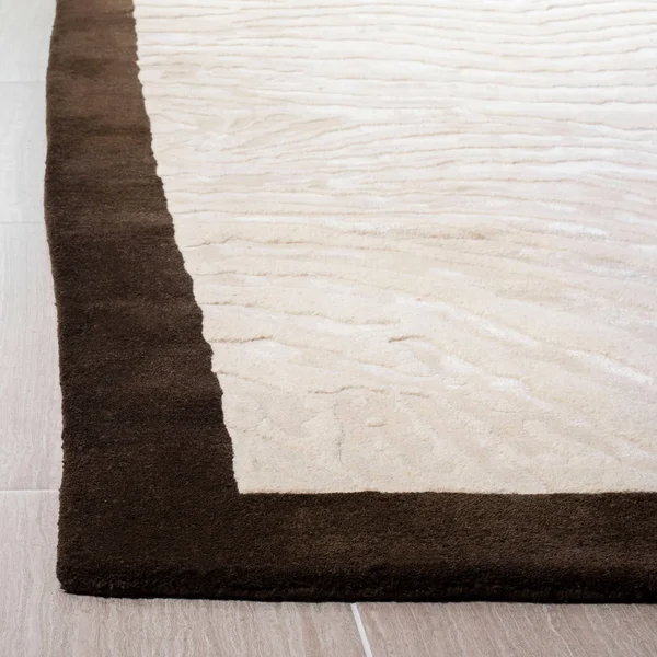 Safavieh Soho Rug SOH443A Ivory - Espresso, 2& 6x22 x 8&