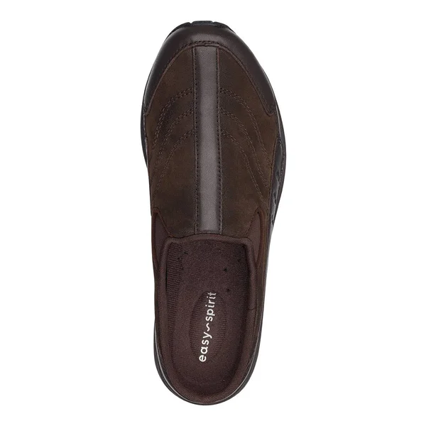 Women's Easy Spirit Traveltime Sneaker, Size 7.5 N - Brown