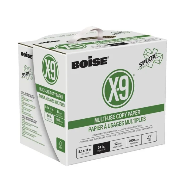 Boise X-9 SPLOX Multi-Use Copy Paper, 8.5x22 x 11