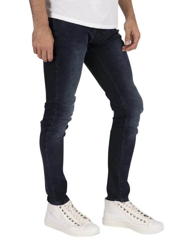 Jack & Jones Liam Original Skinny Fit Jeans, Blue