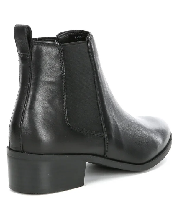 Steve Madden Dover Black Leather - 8