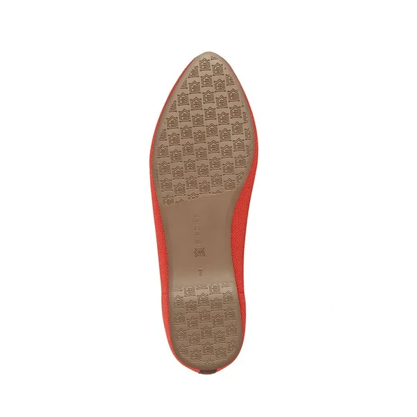 Women's Birdies Blackbird Knit Flat, Size 7.5 M - Red