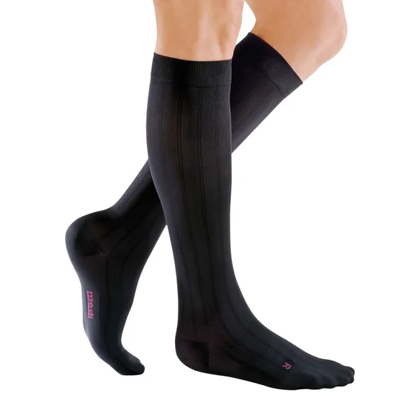 Mediven for Men Classic 30-40 mmHg Knee High - Extra Wide Calf, VI, Tall, Navy